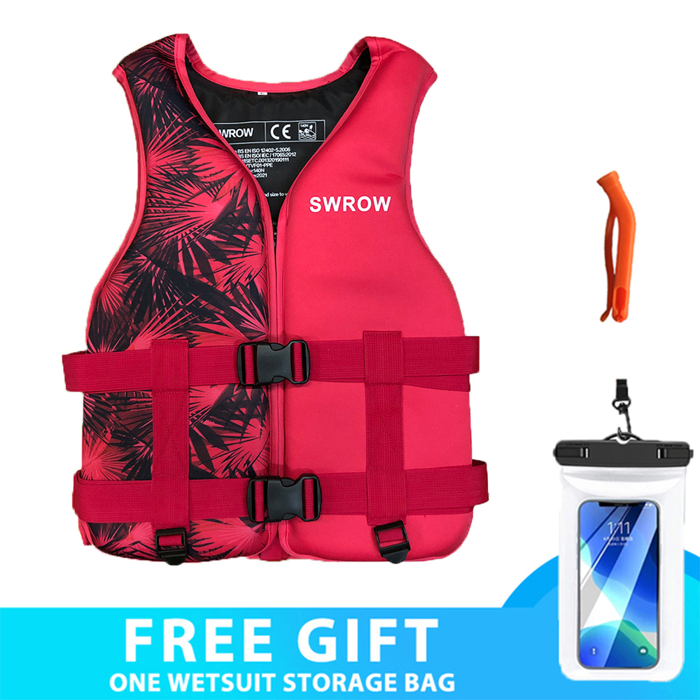 Fishing Boat Inflatable - Neoprene Life Jacket Adult Kids Life
