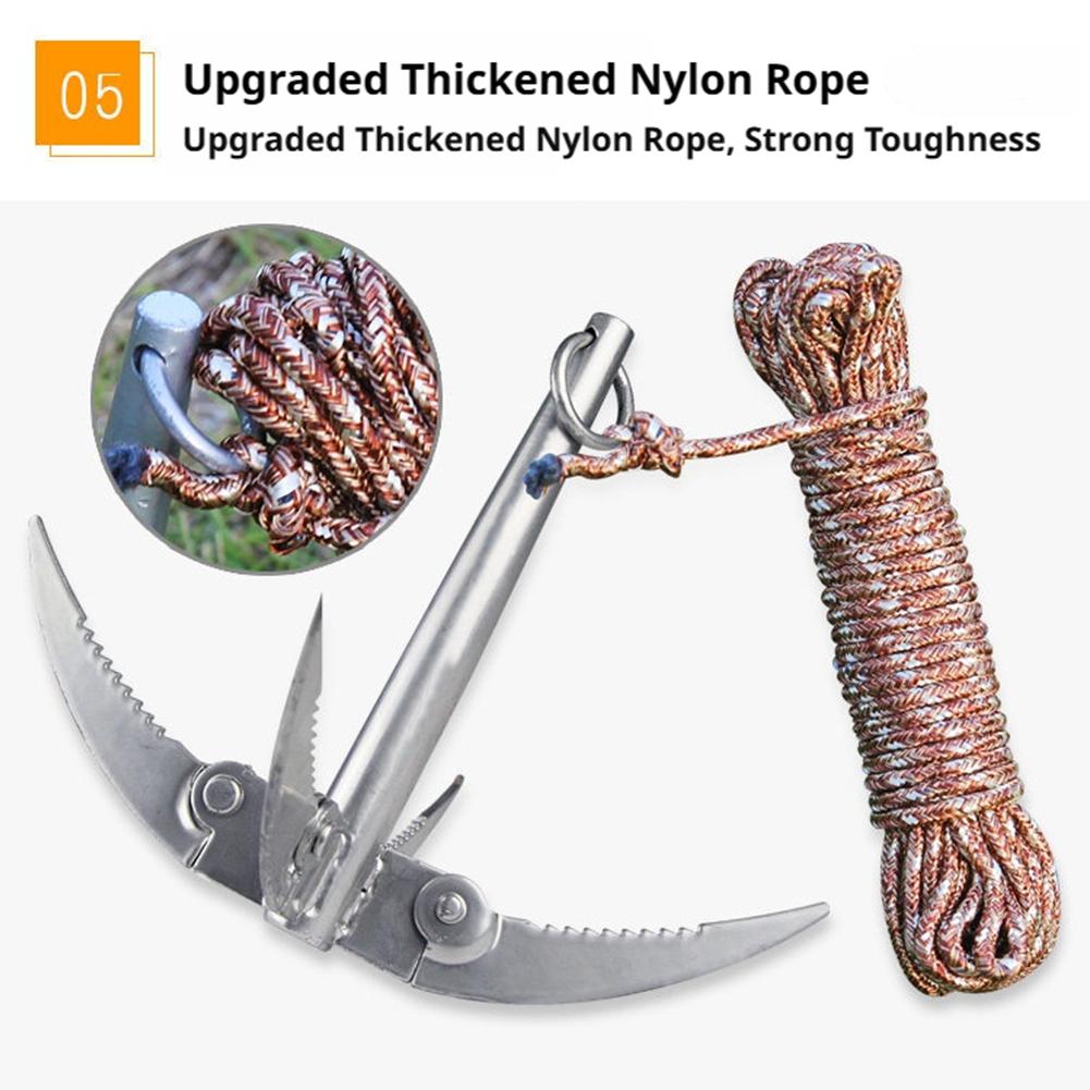 Outdoors Grappling Hook Surviv - Fishing Boat Anchor recensione e prezzo