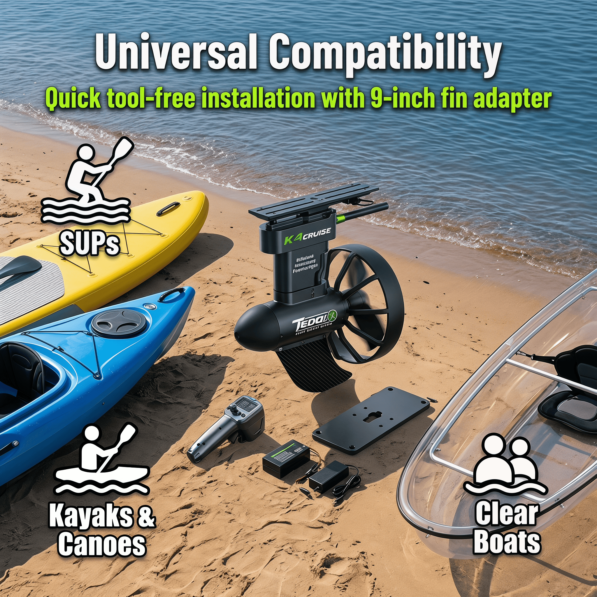 TRIMIX Smart Drive K4C SUP Kay - Fishing Boat Trolling Motor recensione e prezzo