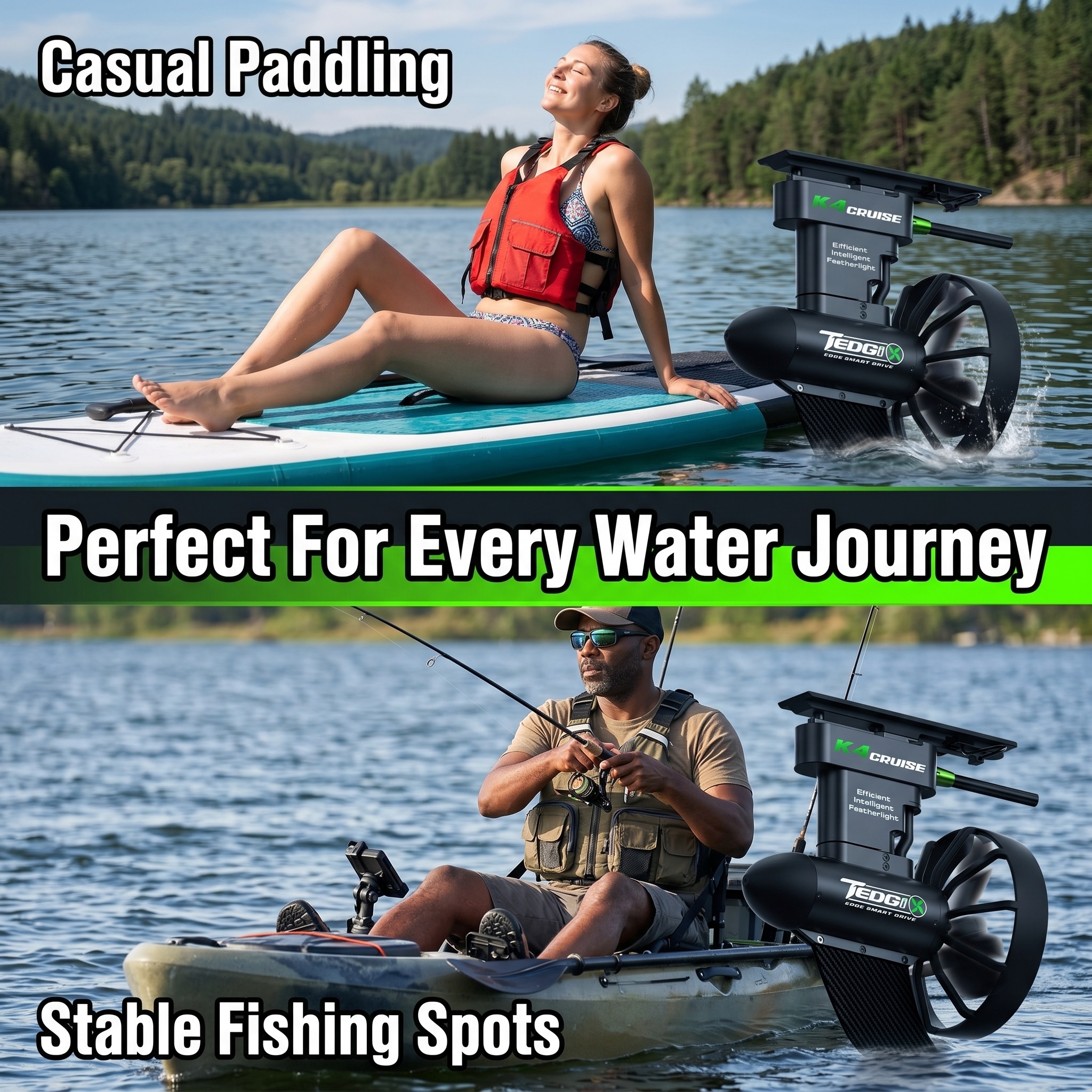 TRIMIX Smart Drive K4C SUP Kay - Fishing Boat Trolling Motor recensione e prezzo