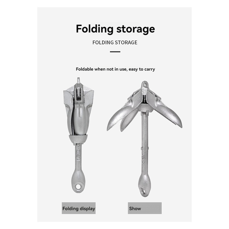 AB56-0.7KG Steel Folding Water - Fishing Boat Anchor recensione e prezzo