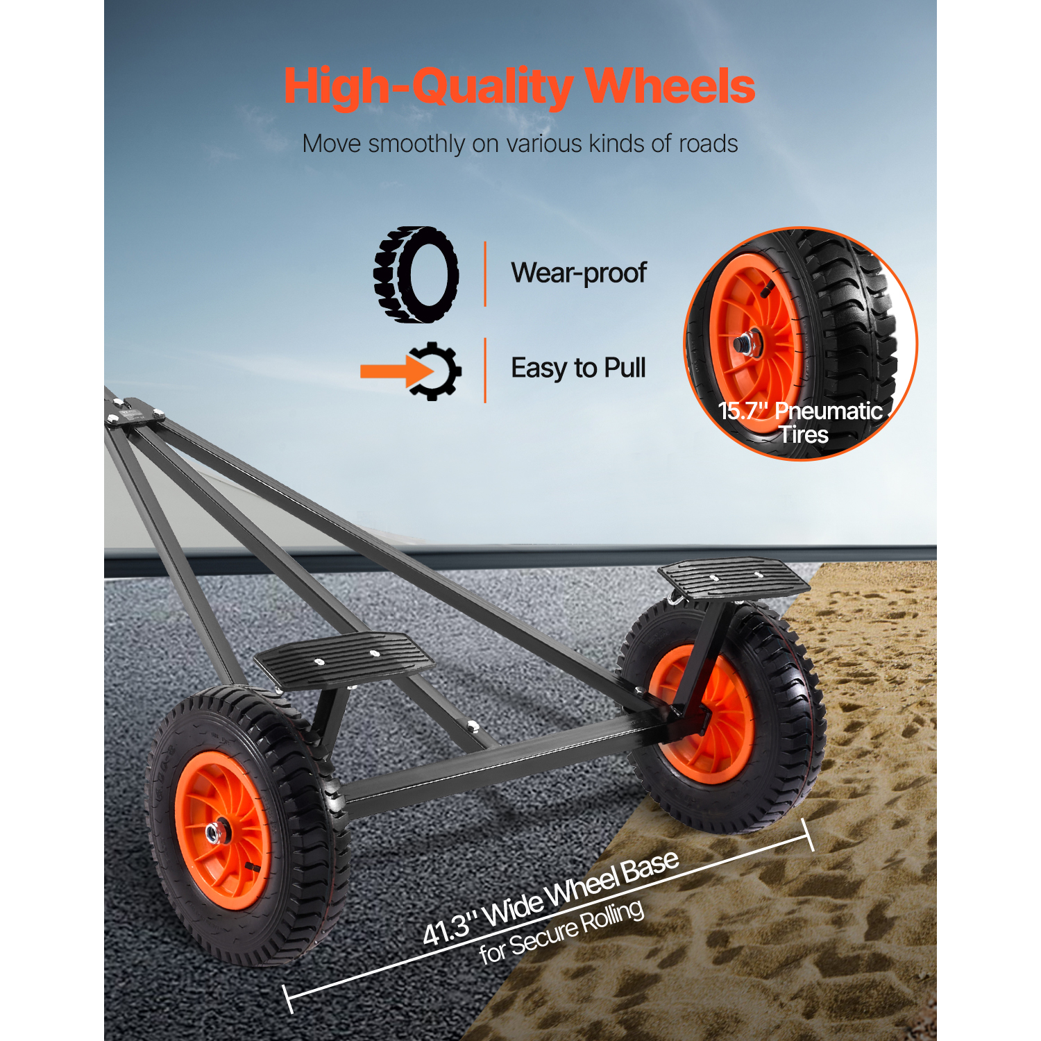 SucceBuy 420lbs Boat Trailer D - Fishing Boat Oar recensione e prezzo