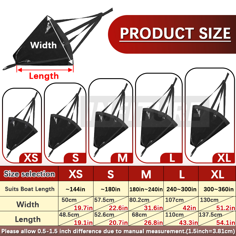 18-53'' Sea Drogue Anchor Floa - Fishing Boat Anchor recensione e prezzo