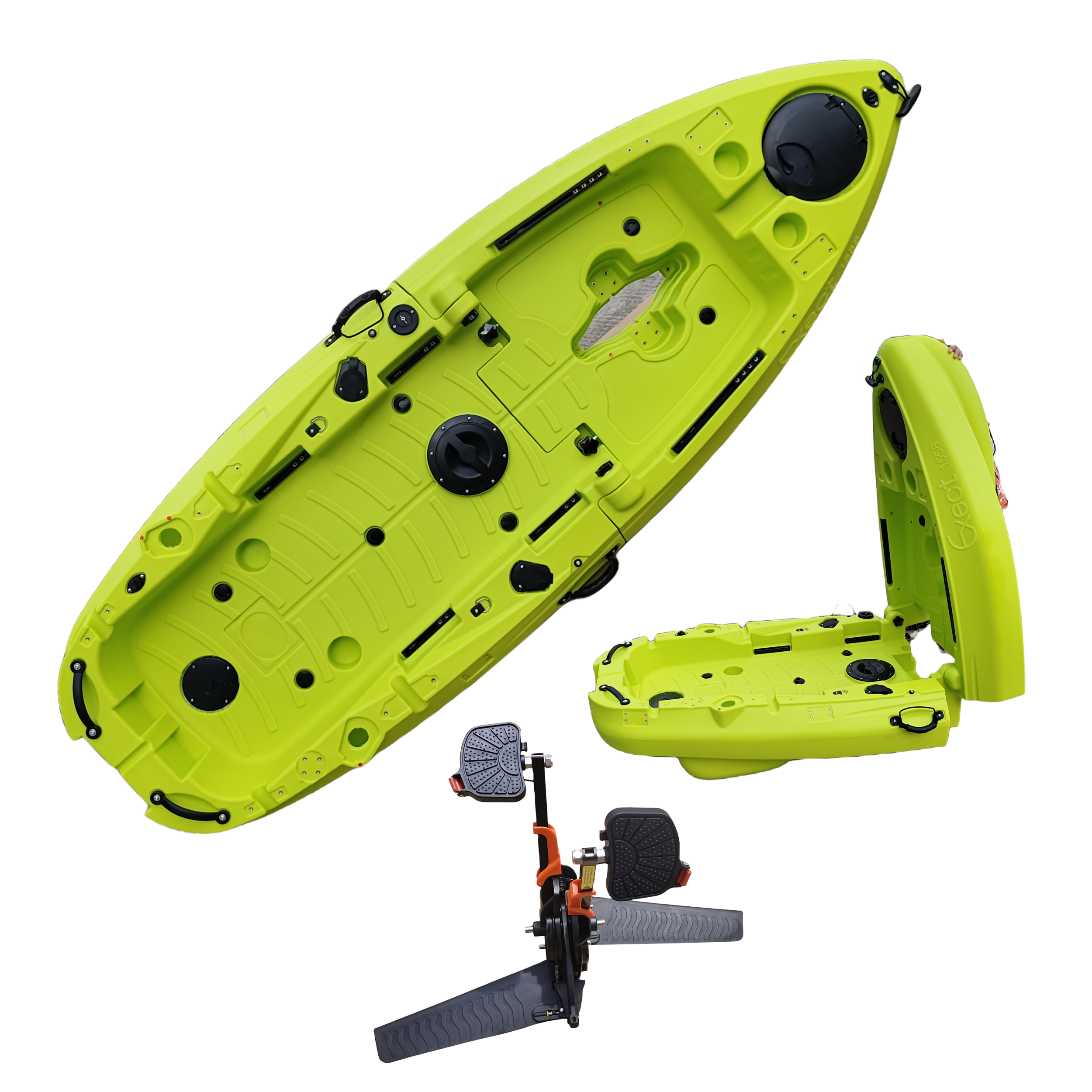 Plastic Kayak Pedal Kayak Fish - Fishing Boat Aluminum recensione e prezzo