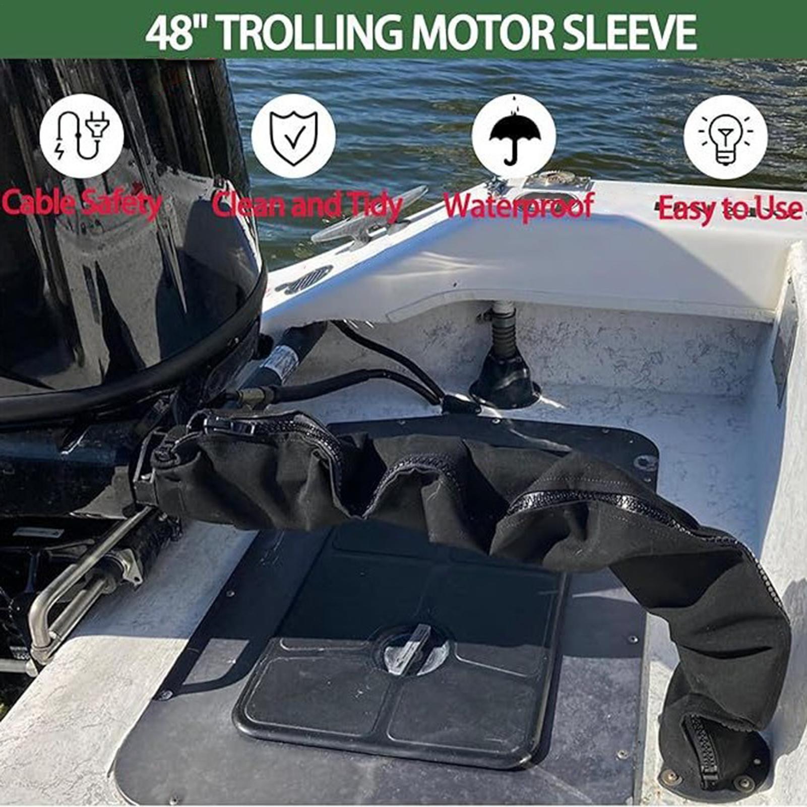 Outboard Rigging Sleeve 48 Inc - Fishing Boat Trolling Motor recensione e prezzo