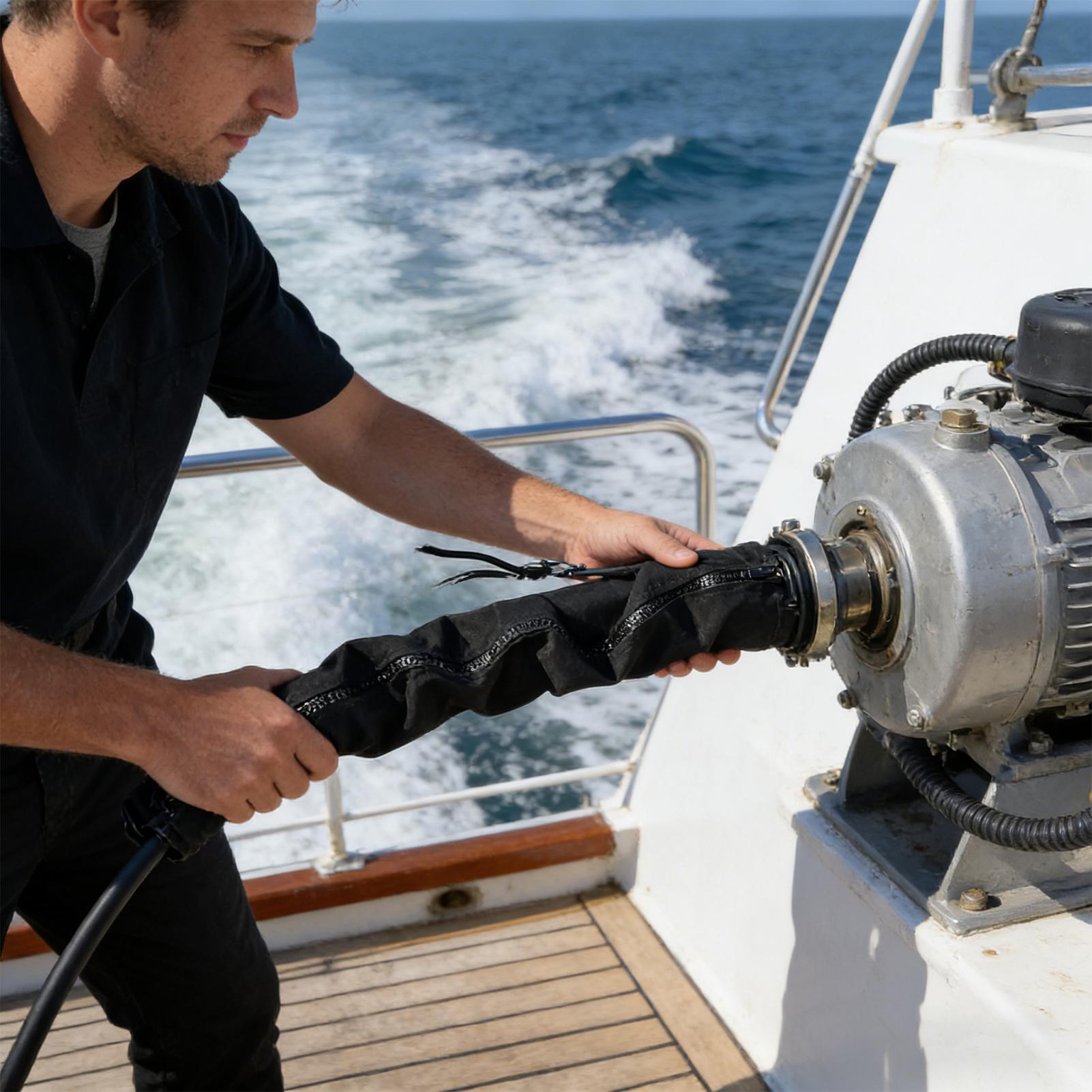 Outboard Rigging Sleeve 48 Inc - Fishing Boat Trolling Motor recensione e prezzo