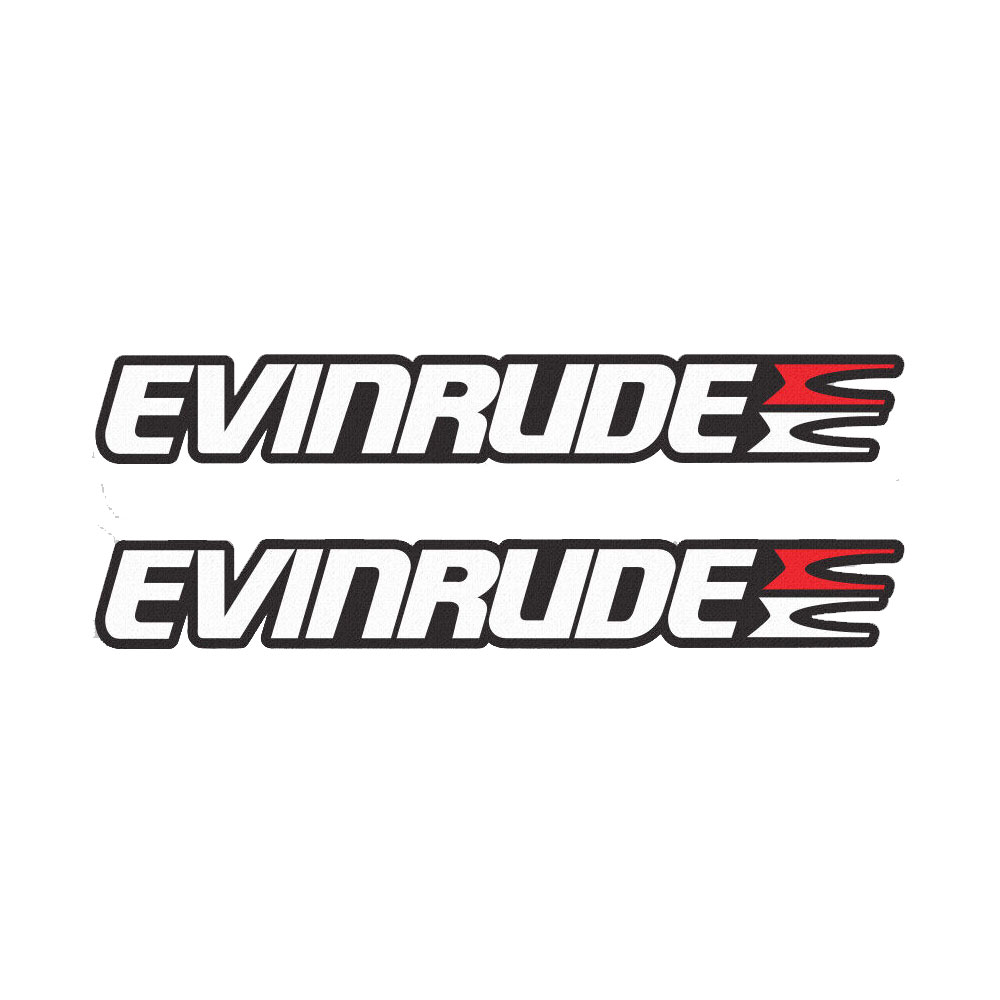 2pcs for Evinrude sticker deca - Fishing Boat Outboard Motor recensione e prezzo