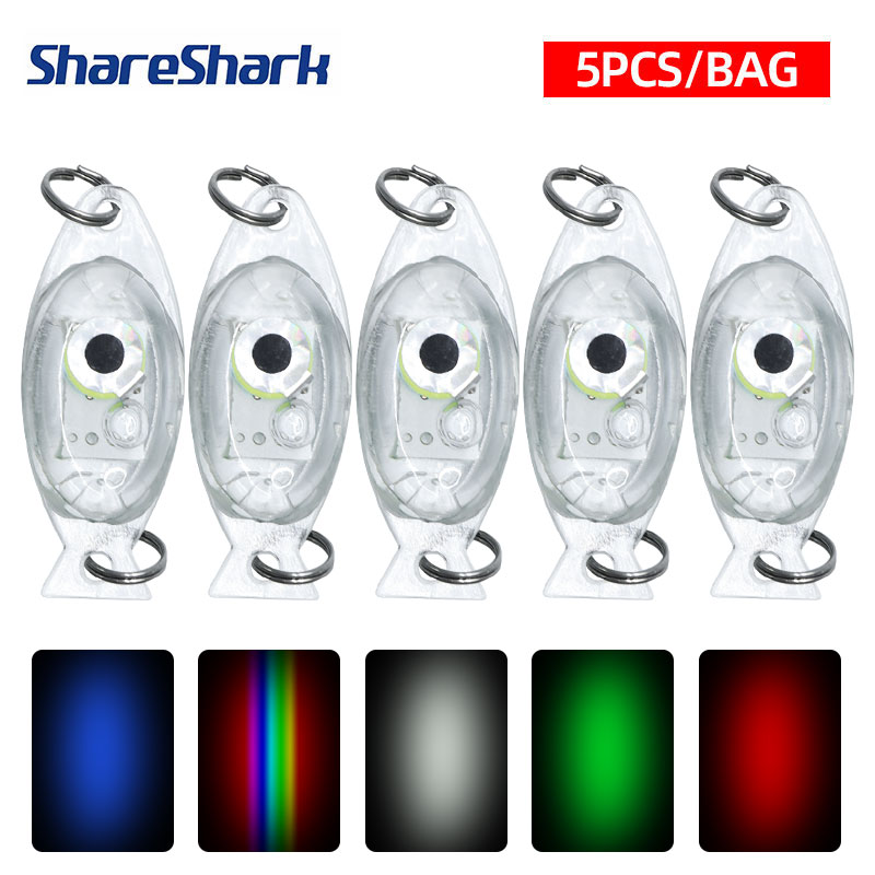 ShareShark 5pcs Deep Drop Fish - Fishing Boat Navigation Light recensione e prezzo