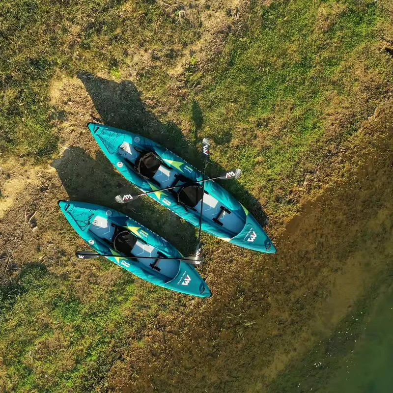 Canoe Kayak Inflatable Boat 1- - Fishing Boat Paddle recensione e prezzo