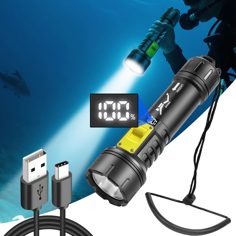 New XHP70 Diving Flashlight IP - Fishing Boat Cover recensione e prezzo