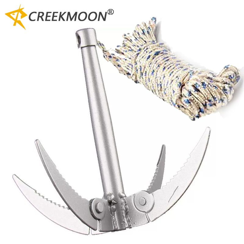 4 Claw Anchor Sickle Foldable  - Fishing Boat Anchor recensione e prezzo