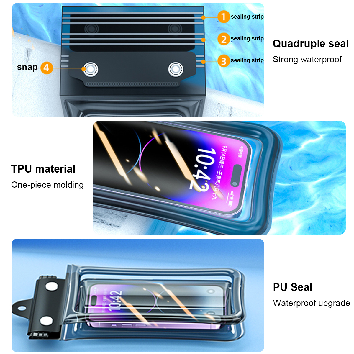 Floating Waterproof Phone Case - Fishing Boat Cover recensione e prezzo
