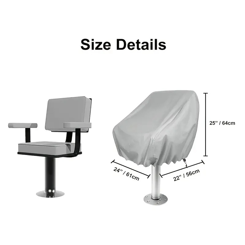 1Pcs Waterproof Boat Seat Cove - Fishing Boat Cover recensione e prezzo