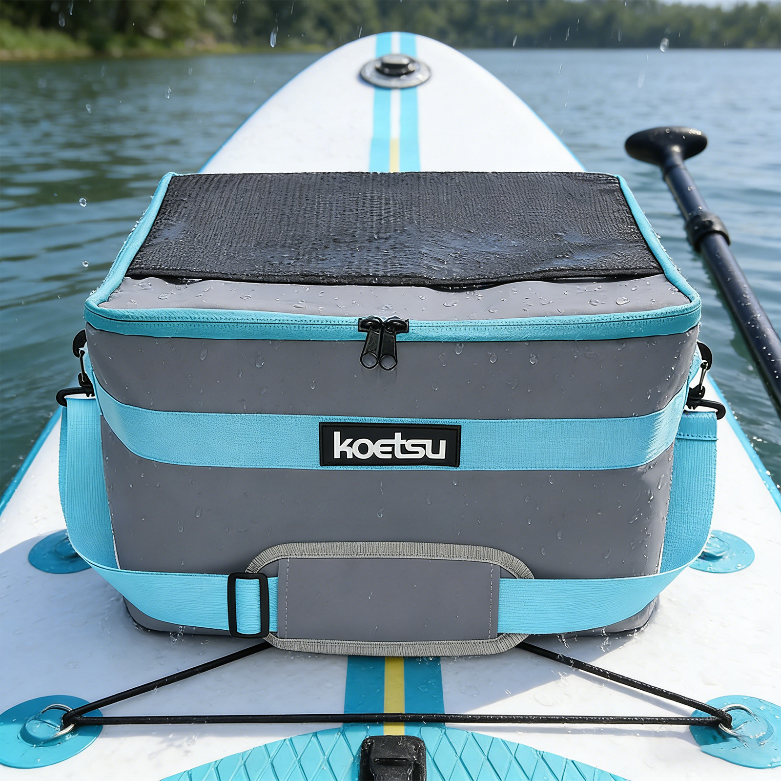 Insulated Paddleboard Cooler w - Fishing Boat Paddle recensione e prezzo